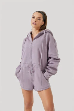 Cloud Romper - Dusty Mauve -Popflex Clothing Shop Cloud Romper Dusty Mauve G1001 3222
