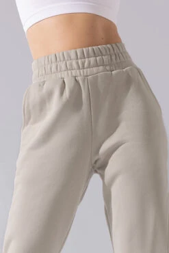 Cloud Rollover Sweatpant - Seashell 11 Cloud Rollover Sweatpant - Seashell -Popflex Clothing Shop Cloud Sweatpants Seashell 3033 0025