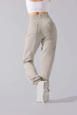 Cloud Rollover Sweatpant - Seashell 13 Cloud Rollover Sweatpant - Seashell -Popflex Clothing Shop Cloud Sweatpants Seashell 3033 0055