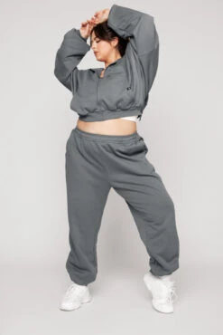 Cloud Street Sweatpant - Smoke -Popflex Clothing Shop CloudZipHoodie 5002 CloudStreetSweatpant Smoke C1036 01970 Edit