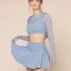 Twirl Skort - Blue Storm