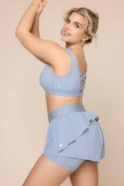 Corset Bra - Blue Storm -Popflex Clothing Shop CorsetBra Blue Storm 1021 03450