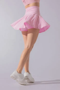 Crisscross Hourglass® Twirl Skort - Bubblegum -Popflex Clothing Shop Crisscross Hourglass Twirl Skort Bubblegum 6068 1648 Editcopy