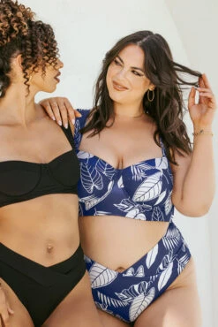 Boardwalk Bombshell Bikini Top - Blue Palm 17 Boardwalk Bombshell Bikini Top - Blue Palm -Popflex Clothing Shop Cup FabricDuo 44379 Edit 1