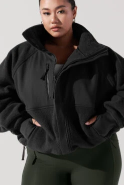 Find Your Inner Fleece Jacket - Charcoal -Popflex Clothing Shop FindYourInnerFleeceJacket Charcoal 3323 Edit