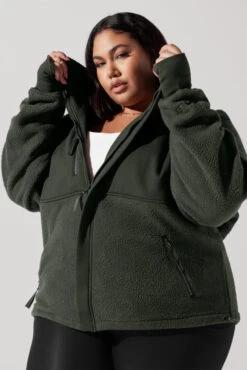 Find Your Inner Fleece Jacket - Forestwood -Popflex Clothing Shop FindYourInnerFleeceJacket Forestwood 3101 Edit