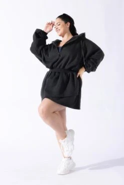 Game Day Dress - Black -Popflex Clothing Shop GameDayDress Black 7009 1806