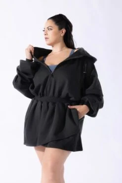 Game Day Dress - Black -Popflex Clothing Shop GameDayDress Black 7009 1834