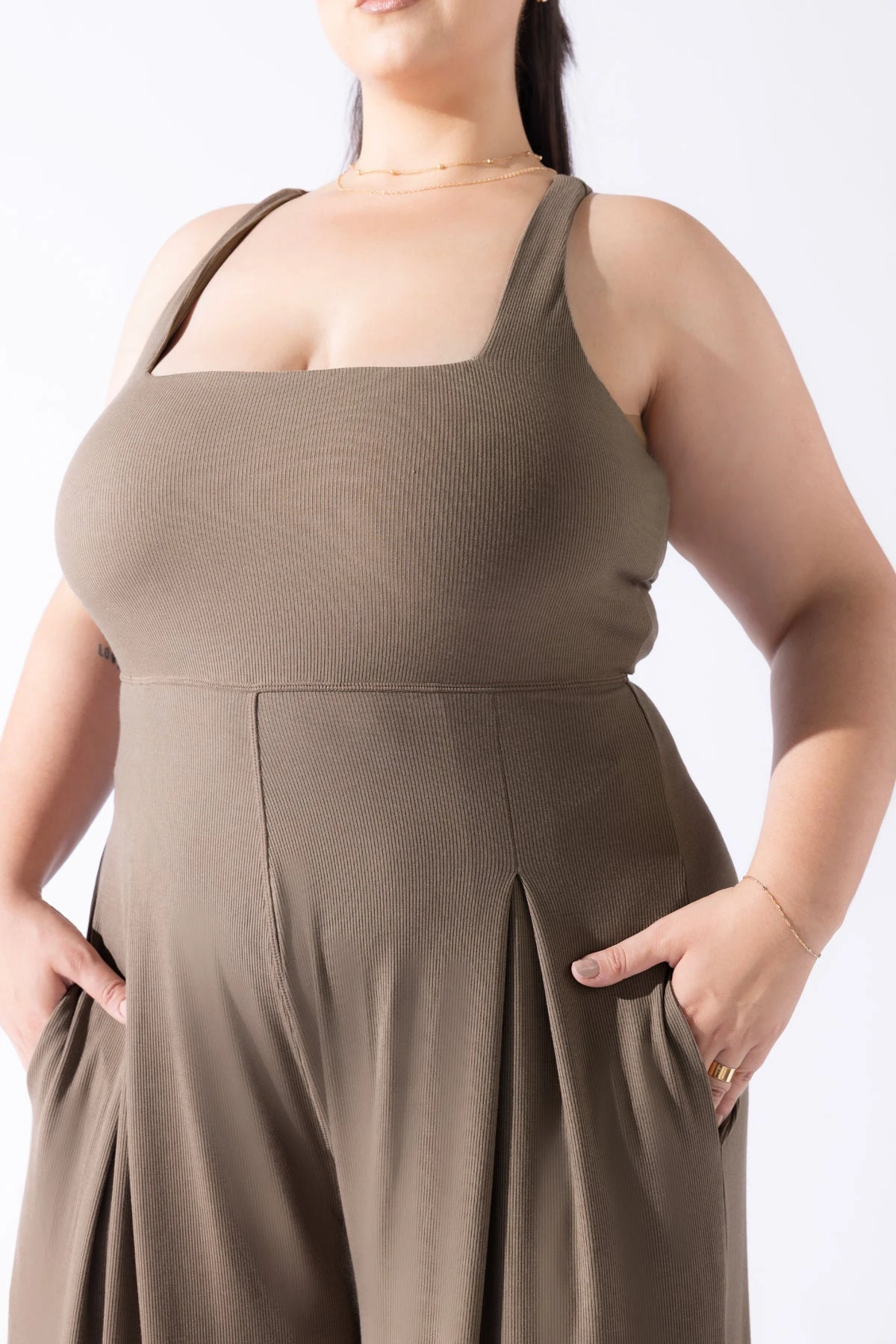 Go With The Flow Jumpsuit - Leafless Tree 2 Go With The Flow Jumpsuit - Leafless Tree - Image 2