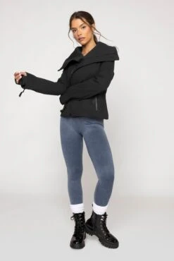 Heart Racer Moto Jacket - Black -Popflex Clothing Shop HeartRacerJacket Black E1002 02425