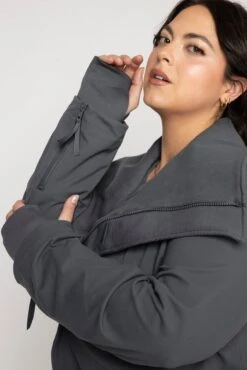 Heart Racer Moto Jacket - Raincloud -Popflex Clothing Shop HeartRacerJacket Raincloud E1002 02279