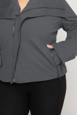 Heart Racer Moto Jacket - Raincloud -Popflex Clothing Shop HeartRacerJacket Raincloud E1002 02294