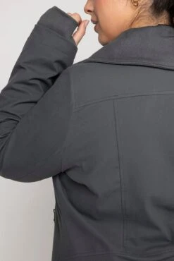 Heart Racer Moto Jacket - Raincloud -Popflex Clothing Shop HeartRacerJacket Raincloud E1002 02306