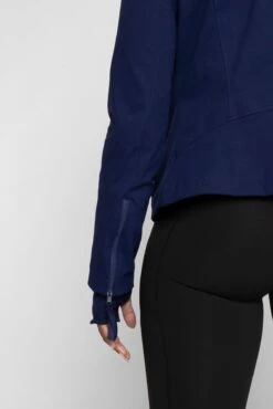 Heart Racer Moto Jacket - True Blue -Popflex Clothing Shop HeartRacerJacket TrueBlue E1002 03050