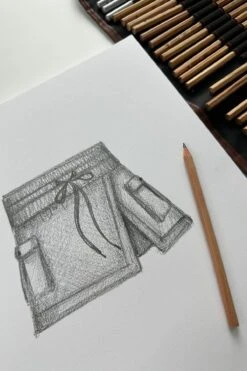 Hiking Superskort™ - Black -Popflex Clothing Shop Hikingsuperskortsketchpopflex