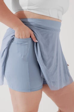 Juliet Wrap Skort - Blue Storm 15 Juliet Wrap Skort - Blue Storm -Popflex Clothing Shop JulietBalletSkort BlueStorm H1009 3951 Edit