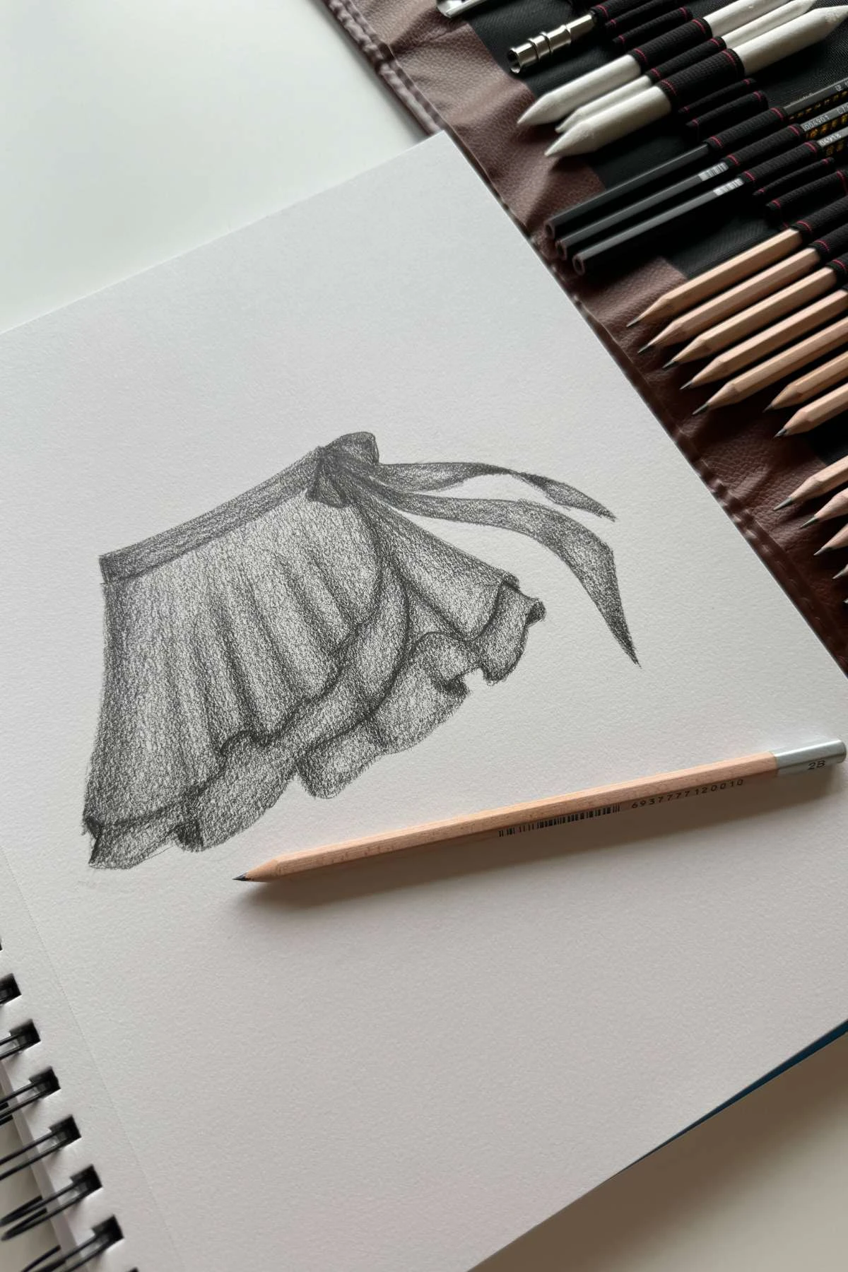 Juliet Wrap Skort - Blue Storm 3 Juliet Wrap Skort - Blue Storm - Image 3