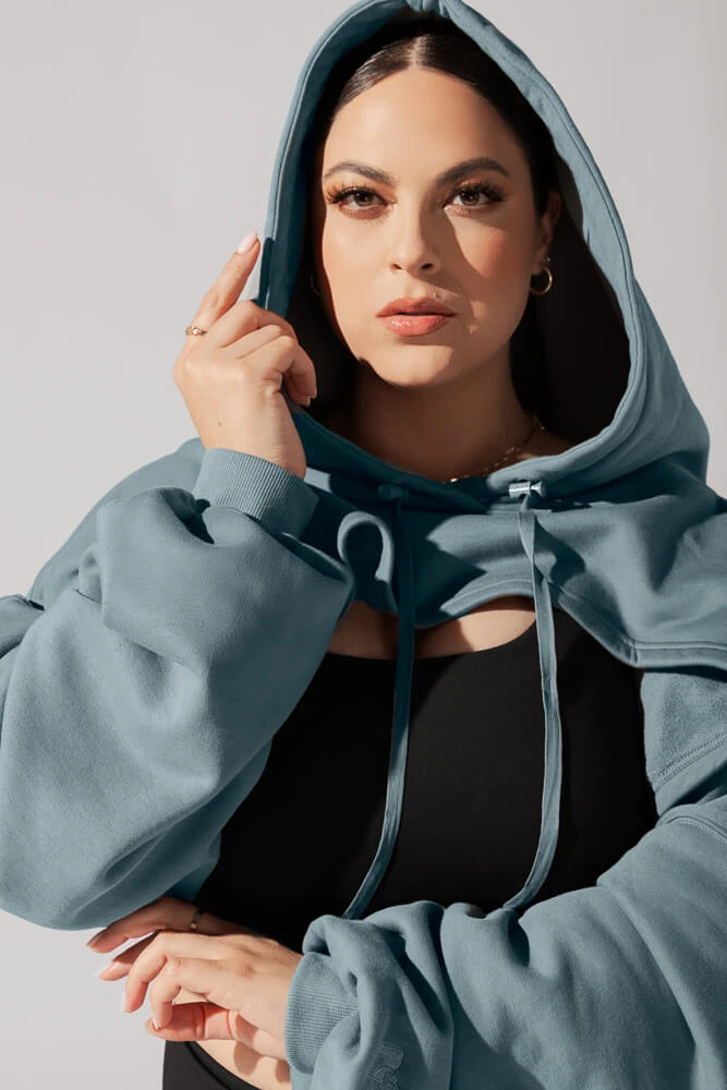 Cloud Shruggie - Vintage Blue 2 Cloud Shruggie - Vintage Blue - Image 2