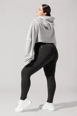 Cloud Shruggie - Heather Grey -Popflex Clothing Shop June7POPFLEXPhotoshootArleneOutfit21156 Edit