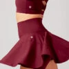 Twirl Skort - Crimson
