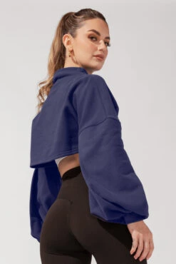 Mockneck Shruggie - Marine Navy -Popflex Clothing Shop KayleeOutfit4 0492 Edit faacd086 b123 4870 85a3 43d7d9686b6c