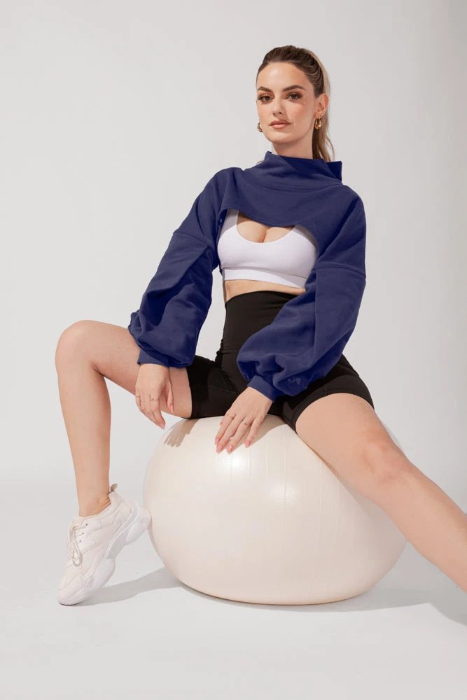 Mockneck Shruggie - Marine Navy