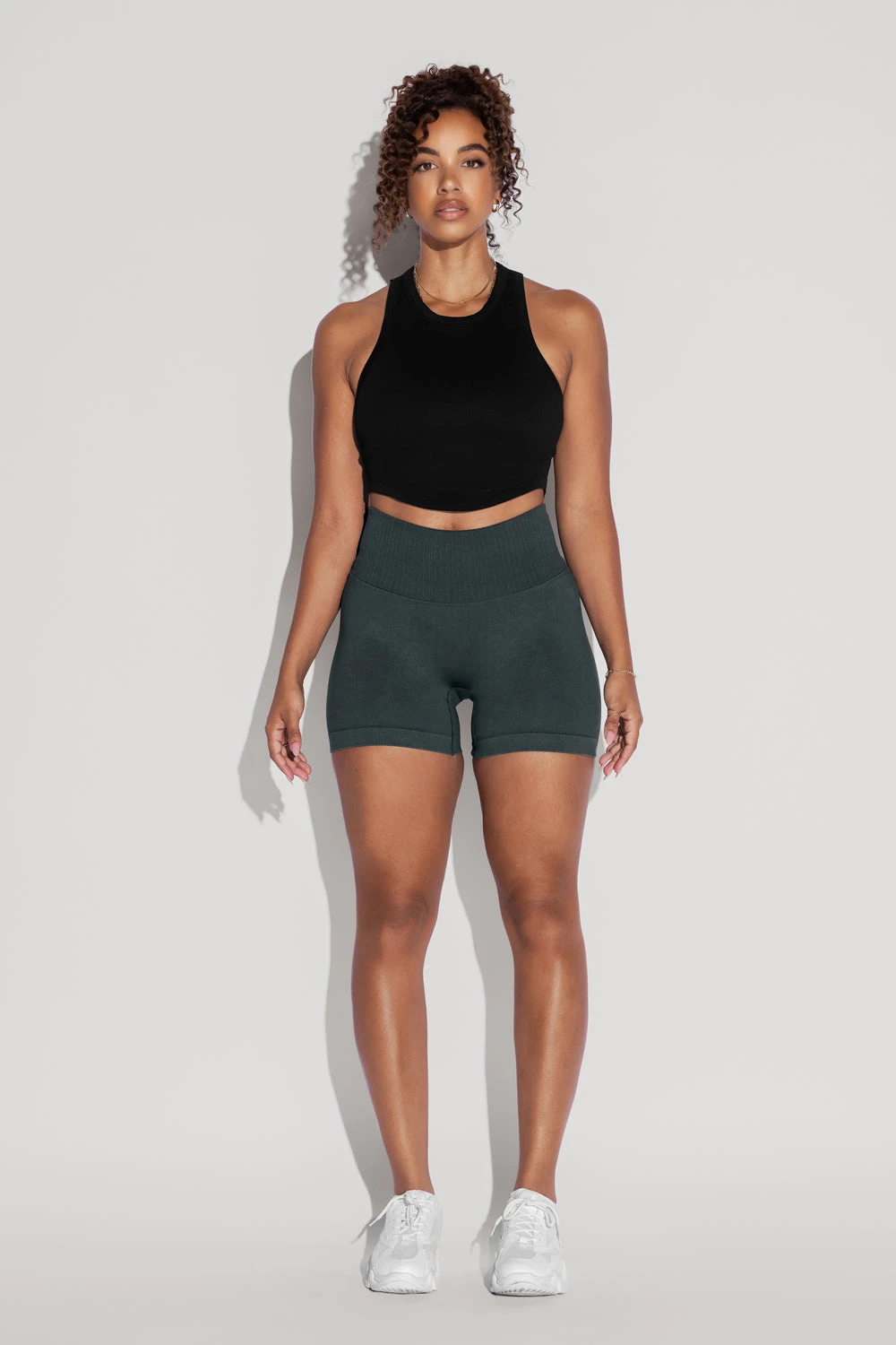 Supersculpt™ Seamless Midi Shorts - Magical Forest 2 Supersculpt™ Seamless Midi Shorts - Magical Forest - Image 2