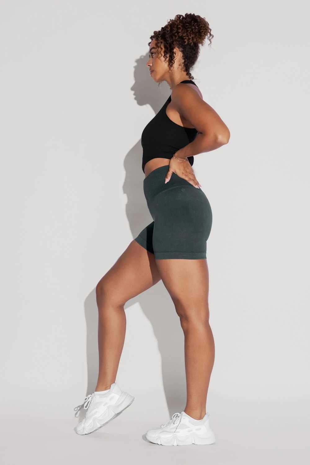 Supersculpt™ Seamless Midi Shorts - Magical Forest 6 Supersculpt™ Seamless Midi Shorts - Magical Forest - Image 6