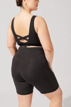 Cargo Biker Short - Black -Popflex Clothing Shop OPF2023 050b26fb 140a 43d0 b369 27ce9e963849