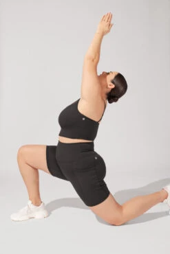 Supersculptâ„¢ Biker Short With Pockets - Black