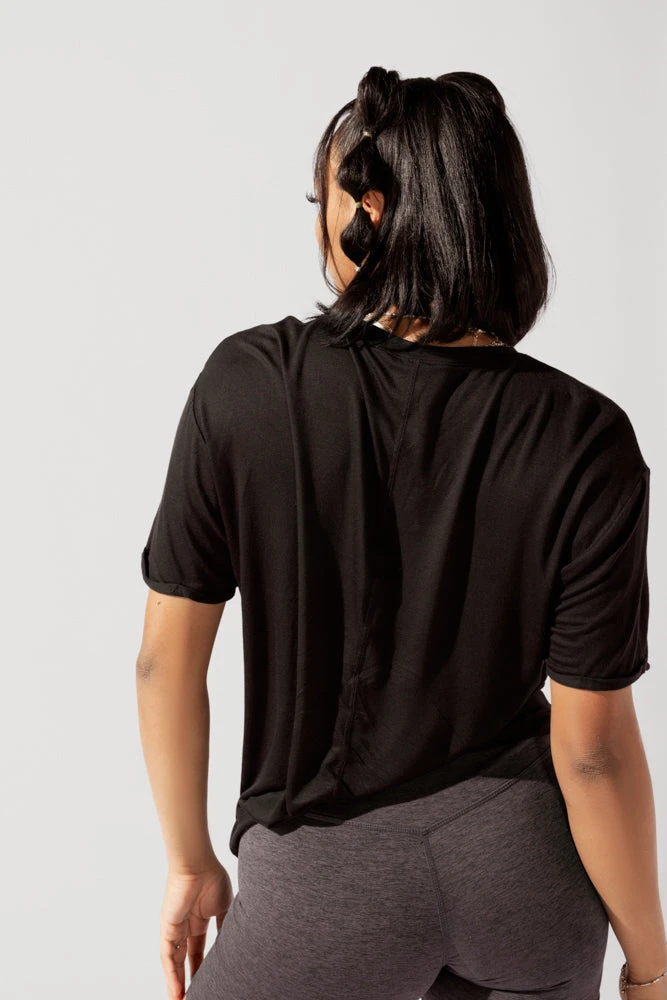 Perfect Boyfriend Tee - Black 2 Perfect Boyfriend Tee - Black - Image 2