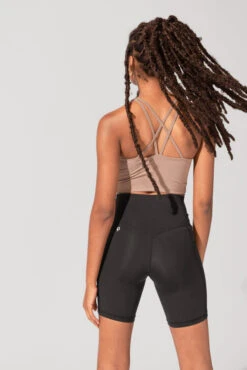 Crisscross Hourglass® Biker Short - Black -Popflex Clothing Shop OPF2662 Edit 172f664e fcaa 455f 9363 0aef821d808e