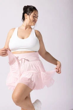 Pirouette Tiered Skort - Tutu Pink -Popflex Clothing Shop OPF4818 Edit 94b74ed9 6236 48ec 8058 7e41cca12ab0