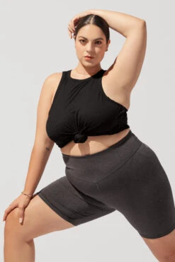 Not Your Typical Tank - Black -Popflex Clothing Shop OPF5102 Edit