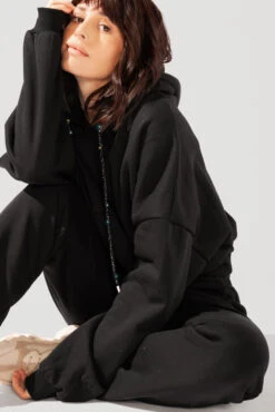 Shimmer Pullover Cloud Hoodie - Black -Popflex Clothing Shop OPF6359 Edit 41c0a37f b6dc 4fc7 80f6 4ce6e6633975