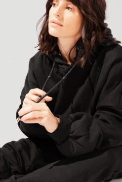 Shimmer Pullover Cloud Hoodie - Black -Popflex Clothing Shop OPF6370 Edit a854636e f332 41e6 8cea 6c988401c609