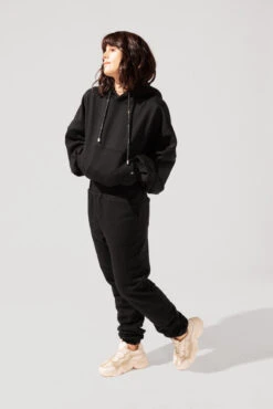 Shimmer Pullover Cloud Hoodie - Black -Popflex Clothing Shop OPF6385 Edit 3a940b68 b53c 4fac b769 1c0ecf9c8069