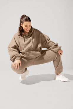 Shimmer Pullover Cloud Hoodie - Milk Tea 18 Shimmer Pullover Cloud Hoodie - Milk Tea -Popflex Clothing Shop OPF6522 Edit 74463f47 8523 4e91 9db7 69679958443f