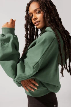 Pullover Cloud Hoodie - Juniper -Popflex Clothing Shop OPF9265 Edit