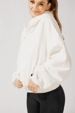 Pullover Cloud Hoodie - White 13 Pullover Cloud Hoodie - White -Popflex Clothing Shop OPF9590 Edit