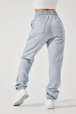 Ooey Gooey Sweatpant - Bookworm Blue -Popflex Clothing Shop OoeyGooeySweatpants BookwormBlue C1021 4027 Edit