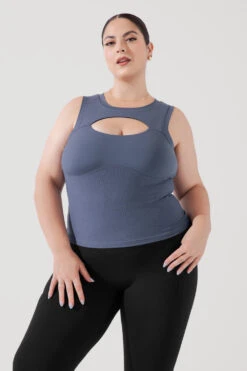 Peekaboo Crew Tank - American Blue -Popflex Clothing Shop PeekabooCrewTank AmericanBlue B1024 1027 Edit f17682d5 2051 4dbf ade5 ece2f3269d33