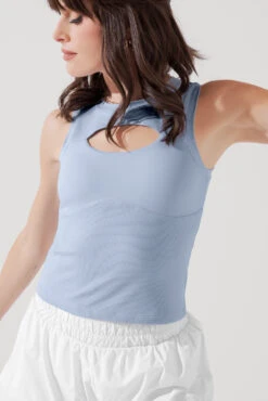 Peekaboo Crew Tank - Sky Blue -Popflex Clothing Shop PeekabooCrewTank SkyBlue B1024 2006 Edit 6c6ac75b b80f 47a2 9e0f a48beb1c96b9