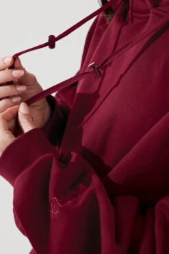 Pullover Cloud Hoodie - Crimson -Popflex Clothing Shop PulloverCloudHoodie Crimson 5022 0134 Edit