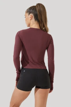 Refine Long Sleeve Top - Rose Clay -Popflex Clothing Shop Refine Long Sleeve Top Desert Clay B1013 0915