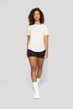 Reversible Deep V Tee - Cloud Dancer -Popflex Clothing Shop Reversible Deep V Tee Cloud Dancer B1015 00170