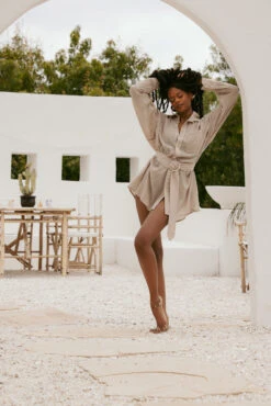 I Need A Vacation Shirt Dress With Pockets - Sand Dune 9 I Need A Vacation Shirt Dress With Pockets - Sand Dune -Popflex Clothing Shop SamaraOutfit1 42252 Edit 912179ed 25cb 419c a6c4 d33254a2a29e