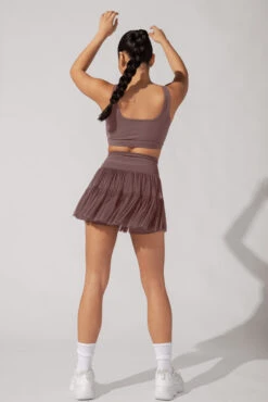 Pirouette Tiered Skort - Peppercorn 15 Pirouette Tiered Skort - Peppercorn -Popflex Clothing Shop SophiaOutfit2 37124 Edit