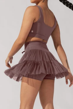 Pirouette Tiered Skort - Peppercorn 12 Pirouette Tiered Skort - Peppercorn -Popflex Clothing Shop SophiaOutfit2 37135 Edit