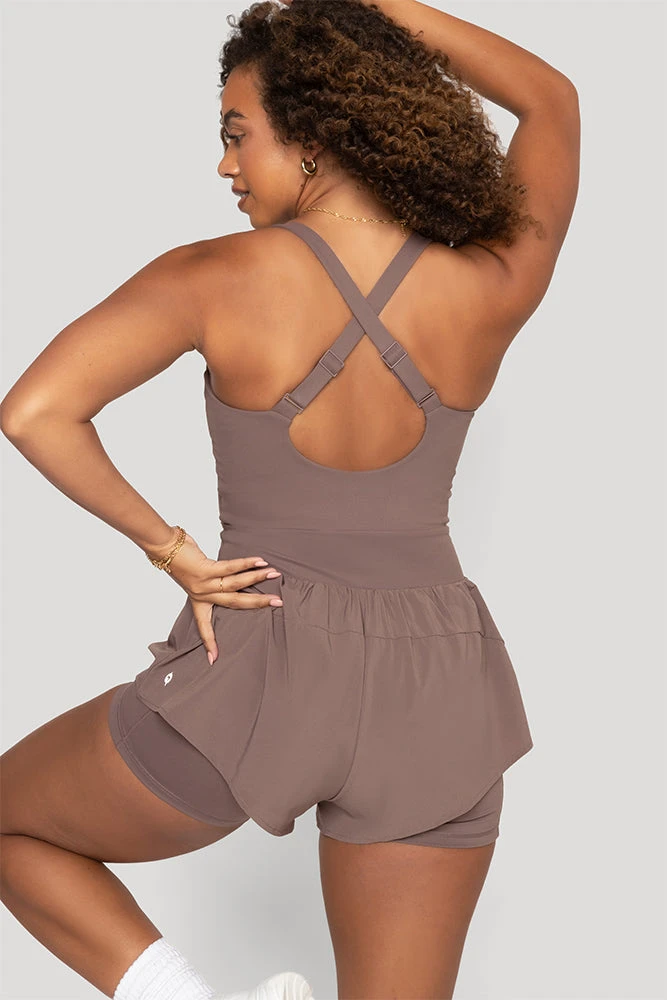 Supershort™ Runsie - Peppercorn 4 Supershort™ Runsie - Peppercorn - Image 4